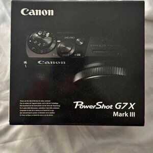 Canon PowerShot G7 X Mark III Vlogging Kit – Excellent Condition
